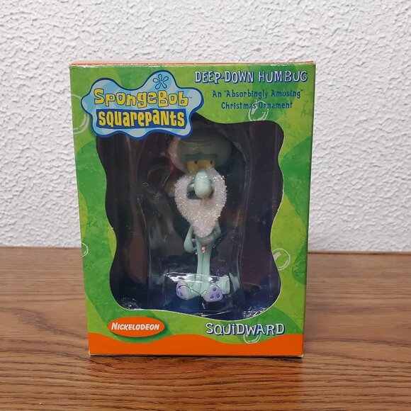 Christmas Ornament Spongebob Squarepants 2.5" Squidward - Deep Down Humble 2003 - Picture 1 of 6